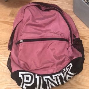victoria secret pink backpack with laptop sleeve 4 pockets